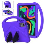 Per Lenovo Tab M11 /Xiaoxin Pad 11 2024 Custodia tablet antiurto EVA con supporto (viola)
