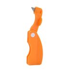 Utensile da cucina pieghevole con coltello sbucciatore per sbucciare l'arancia (arancione)