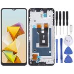 Per ZTE Blade A73 5G Digitalizzatore schermo LCD assemblaggio completo con cornice