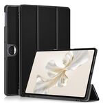 Custodia per tablet in pelle 3 volte Custer Pure Color per Honor Pad 9 (nera)