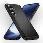 Per Samsung Galaxy S24+ 5G Pioneer Armor Heavy Duty PC + Custodia per telefono in TPU (Nero)