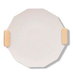 Piastra per griglia a rombo da campeggio piccola da 33 cm per esterni, padella antiaderente portatile, pentole indossabili per picnic