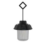 Lampada da campeggio a LED per esterni Lampada a sospensione a baldacchino Luci portatili per tende da campeggio, Stile: Modello a batteria Nero