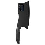 Per Samsung Galaxy S22 5G simulato coltello da cucina TPU + custodia per PC (nera)