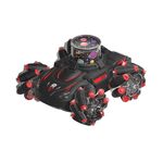 JJR/C Q169 2.4G Magic Color Projection Stunt Auto telecomandata (Nero Rosso)