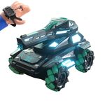 Q171 2.4G Stunt Water Bomb Battle Armor Modello Auto telecomandata, Specifica: Doppio controllo (Blu)