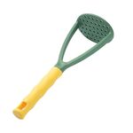 Schiacciapatate per uso domestico Utensili alimentari supplementari per bambini Pressa per patate(Verde)