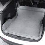 Per materasso senza aria in pelle scamosciata per auto Tesla Model Y / 3