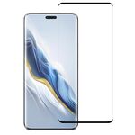 Per Honor Magic6 Pro 9H HD Pellicola in vetro temperato con bordo curvo 3D (nero)