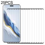 Per Honor Magic6 Pro 25 pezzi 9H HD Pellicola in vetro temperato con bordo curvo 3D (nero)
