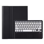 Per Honor Pad 9 AH19 Custodia in pelle per tablet con tastiera Bluetooth ultrasottile staccabile in TPU (nero + bianco)