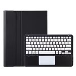 Per Honor Pad 9 AH19-A Custodia in pelle per tablet con tastiera Bluetooth ultrasottile staccabile in TPU con touchpad (nero + bianco)