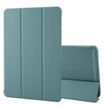 Custodia per tablet in pelle di silicone ripiegabile per Honor Pad 9 (verde scuro)
