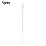 Mini frusta per uso domestico con cucchiaino da cucina multifunzionale per mescolare (bianco)