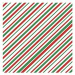Tovaglietta per alimenti in carta oleata da forno a strisce da 100 fogli/confezione, dimensioni: 30x30 cm (rosso verde)