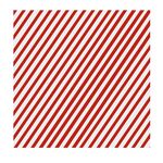 Tovaglietta per alimenti in carta oleata da forno a strisce da 100 fogli/confezione, dimensioni: 30x30 cm (rosso)
