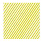 Tovaglietta per alimenti in carta oleata da forno a strisce da 100 fogli/confezione, dimensioni: 30x30 cm (giallo)