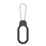 Per Samsung Galaxy SmartTag2 Custodia per PC con prevenzione della perdita con blocco di sicurezza a filo, colore: nero