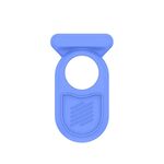 Custodia in silicone per Samsung Galaxy SmartTag2 Pin (azzurro notte)