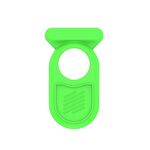 Custodia in silicone per Samsung Galaxy SmartTag2 Pin (verde chiaro notturno)