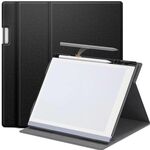 Per ReMarkable 2 10,3 pollici 2020 Custodia per tablet in carta Copertina pieghevole regolabile multi-visualizzazione (Nero)