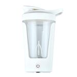 Tazza di miscelazione multifunzionale completamente automatica Tazza di caffè a prova di perdite resistente alla temperatura con ricarica USB (Beige)