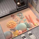 Tappeto antiscivolo assorbente con fango di diatomea per pittura a olio 3D 50 x 80 cm (Stile 03)