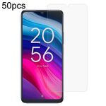Per TCL 505 Pellicola in vetro temperato 50 pezzi 0,26 mm 9H 2,5D