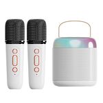 Altoparlante Bluetooth portatile per la casa Piccolo audio karaoke da esterno, Colore: Y2 Bianco (doppio grano)