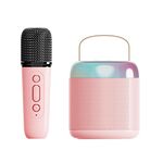 Altoparlante Bluetooth portatile per la casa Piccolo audio karaoke da esterno, Colore: Y2 Rosa (grano monoculare)