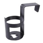Portabicchieri portatile per auto, portabicchieri per bevande (nero)