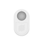 Per Samsung Galaxy SmartTag2 Custodia protettiva in silicone anti-perdente Pasta Shell anti-caduta (Bianco)