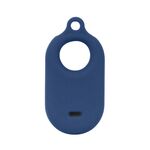 Per Samsung Galaxy SmartTag2 Locator Custodia protettiva Custodia protettiva in silicone morbido per difesa (blu scuro)