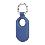 Per Samsung Galaxy SmartTag2 Locator Custodia protettiva in silicone (blu scuro)