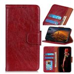 Per OPPO Reno11 5G Global Nappa Texture Custodia in pelle con vibrazione orizzontale (Rosso)