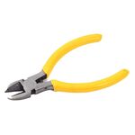 Pinze mini per filo di grado industriale da 4,5 pollici Pinze portatili fatte a mano con manico plastificato (pinza a bocca diagonale)