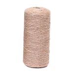 1 mm x 400 m, decorazione per lampada vintage fai da te fatta a mano, corda di iuta, confezione di gioielli, cavo intrecciato