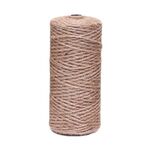 2 mm x 200 m, decorazione per lampada vintage fai da te fatta a mano, corda di iuta, confezione di gioielli, cavo intrecciato