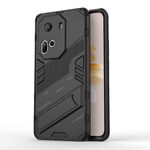 Per OPPO Reno11 5G Global Punk Armor 2 in 1 PC + custodia per telefono in TPU con supporto (nero)