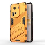 Per OPPO Reno11 5G Global Punk Armor 2 in 1 PC + custodia per telefono in TPU con supporto (arancione)