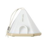 ZAY-L05 Temporizzatore di ricarica USB a forma di tenda Luce notturna Luce da campeggio selvaggia (cachi)
