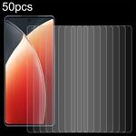 Per TECNO Camon 30 Premier 50 pezzi 0,26 mm 9H 2,5D pellicola in vetro temperato