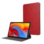 Per Lenovo Tab M11 / Xiaoxin Pad 11 2024 PU Flip Tablet Custodia protettiva in pelle per tablet(Rosso)