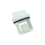 Per Siemens Bosch WM1095/1065 WD7205 Lavatrice Pompa di Drenaggio Uscita di Scarico Guarnizione Tappo di Copertura (Bianco)