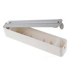 Taglierina magnetica per carta da cucina con pellicola trasparente montata a parete (taglierina singola)