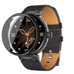 Per Aigo GTV2 PC + custodia protettiva per orologio integrata con pellicola temperata (nera)