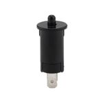Interruttore della luce della porta del frigorifero da 3 pezzi Interruttore auto-reset della porta dell'armadio, dimensioni: normalmente chiuso 4,6 mm