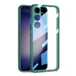 Per Samsung Galaxy S24+ 5G GKK Space Frame Custodia trasparente per PC + TPU (verde trasparente)