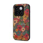 Per Xiaomi 14 Custodia per telefono in TPU serie Four Seasons Flower Language (verde primavera)