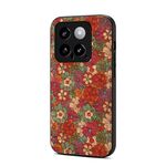 Per Xiaomi 14 Custodia per telefono in TPU serie Four Seasons Flower Language (rosso estate)